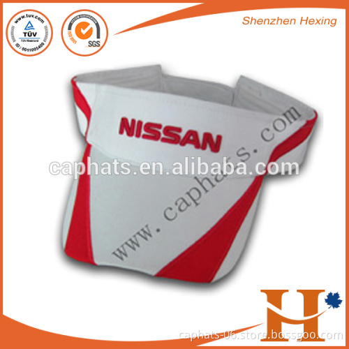2016 wholesale printed promotional brand visors